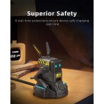 خرید شارژر GravaStar Alpha65 - دارای دو شاخه و سه شاخه - خاکستری زغالی